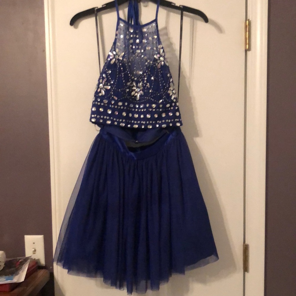 Knee length formal dress